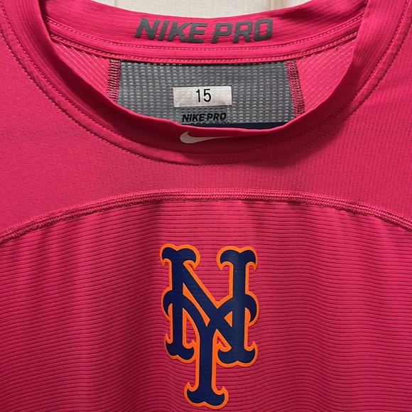 Mets Nike Pro Fitted Tee - Picture 2 of 4